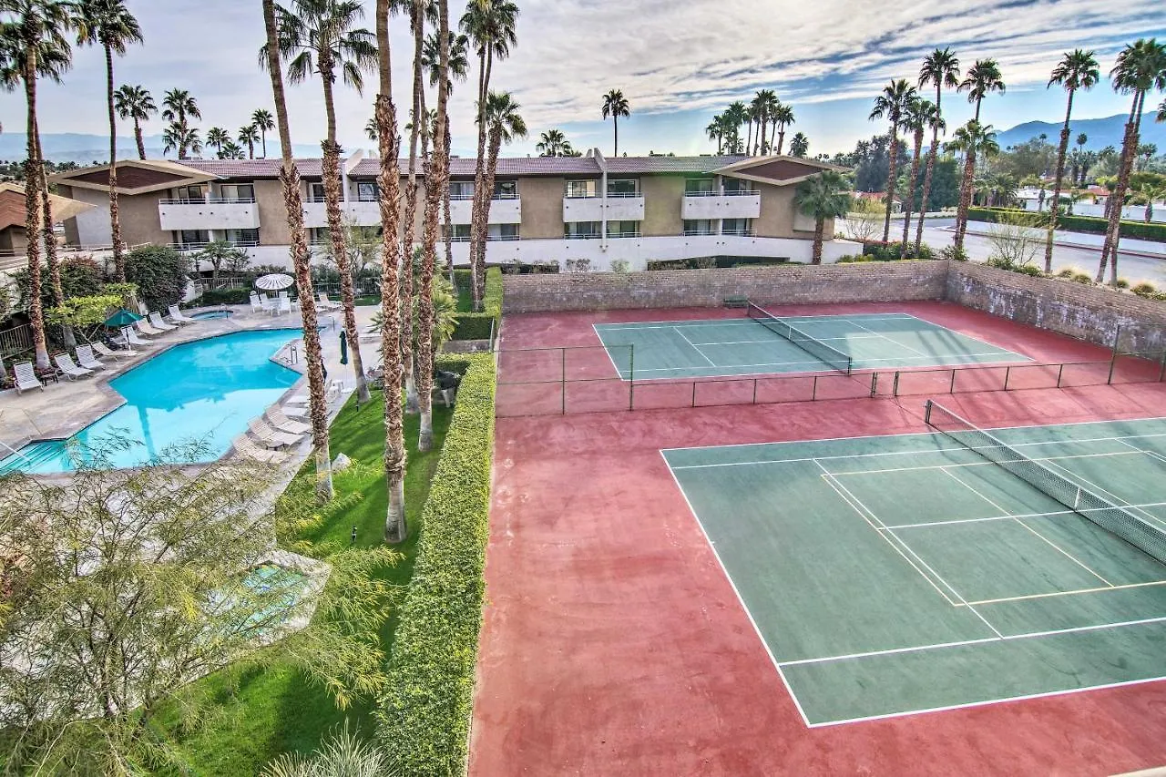 Central Palm Springs Resort Condo With 2 Balconies United States
